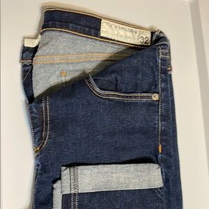 $27 EUC Rag and Bone women Blue Jeans Size 32 Justine Skinny